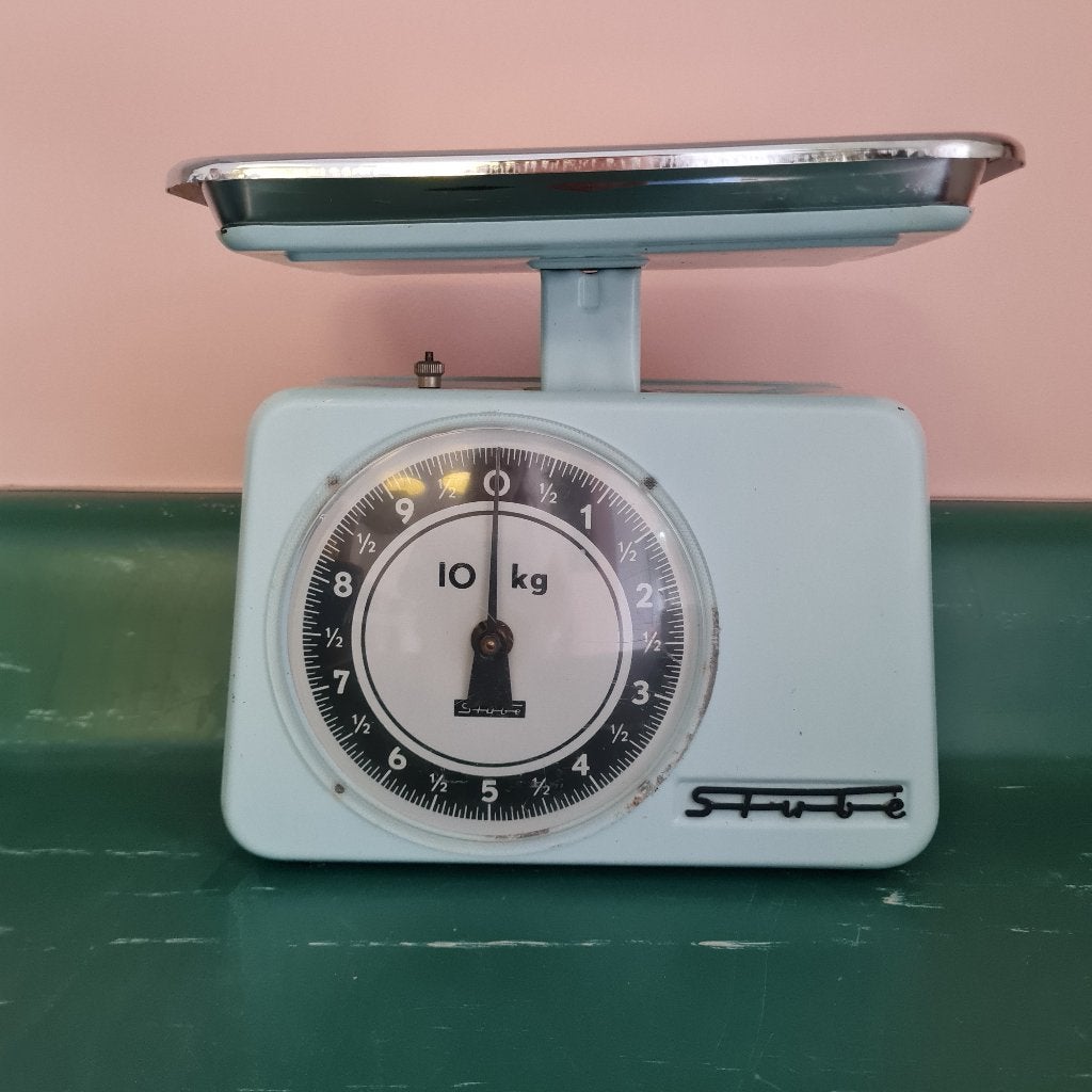 vintage keukenweegschaal Stube jaren 60, Antiek en Kunst, Antiek | Keukengerei, Ophalen of Verzenden