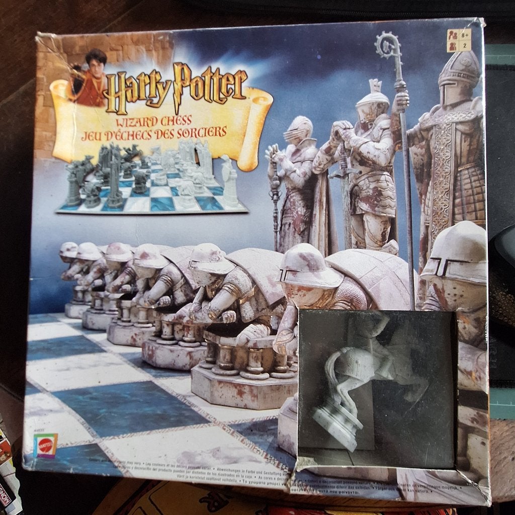 jeu echec harry potter mattel, 1 ou 2 joueurs, Envoi, Utilisé, Mattel