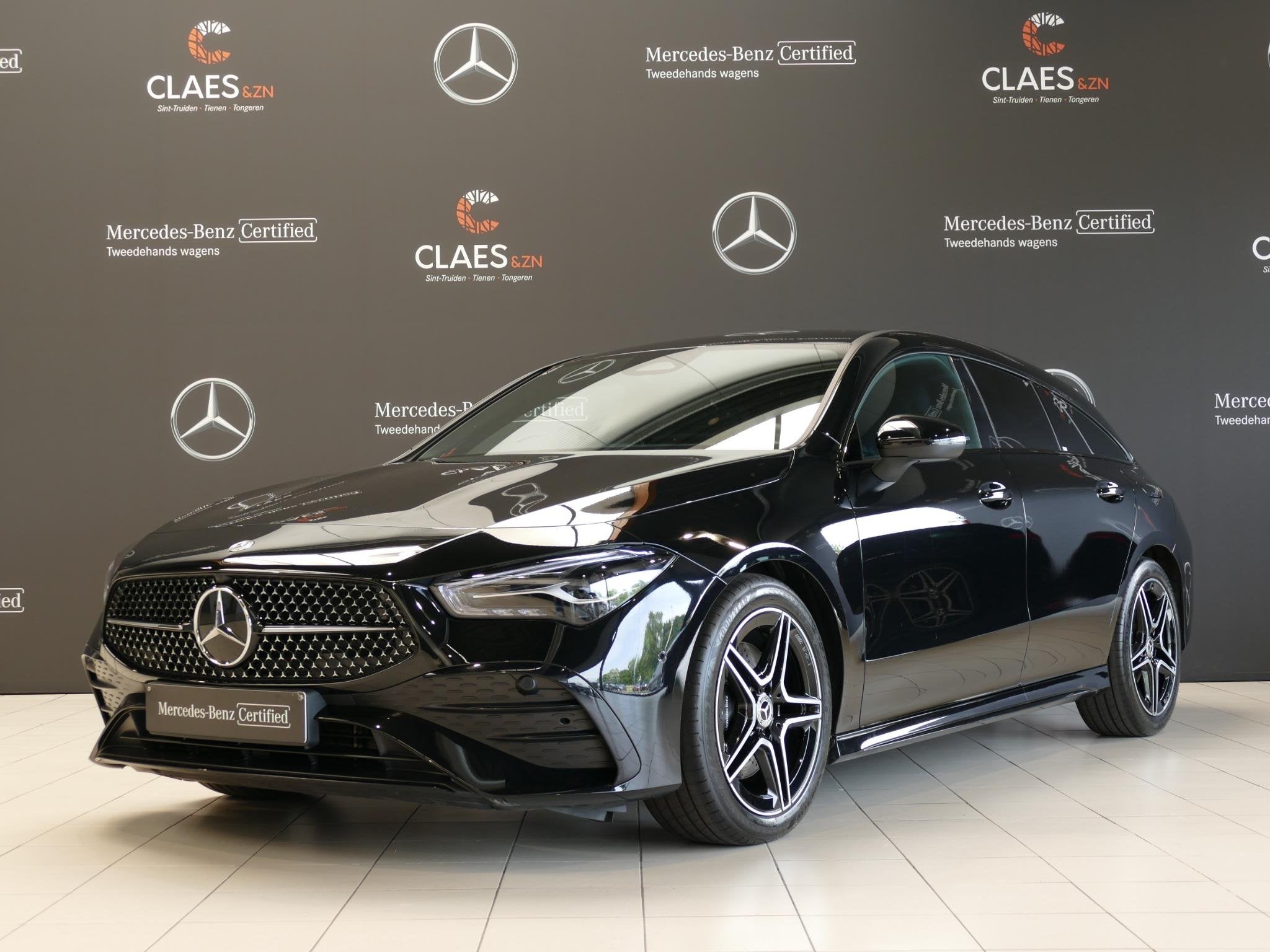 Mercedes-Benz CLA-klasse Shooting Brake 200 AMG Line - DOS 8, Autos, Mercedes-Benz, Achat, Euro 6, Entreprise, Noir
