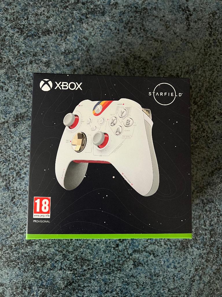 Starfield Xbox series X controller., Games en Spelcomputers, Spelcomputers | Xbox | Accessoires, Nieuw, Xbox One, Xbox Series X