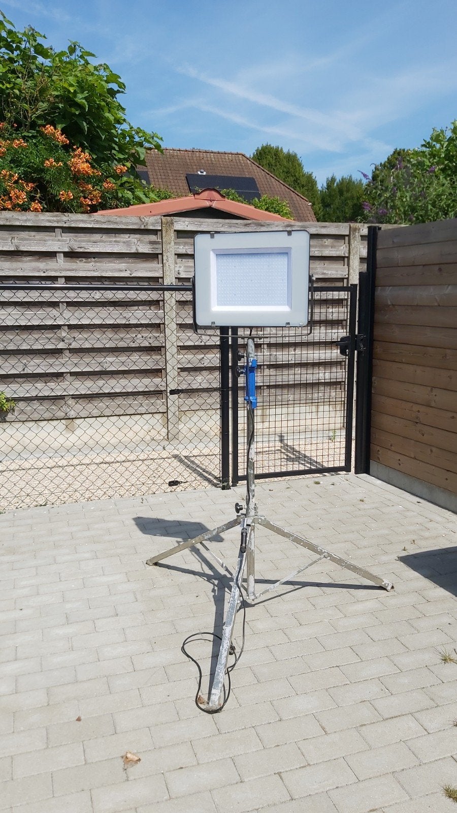 Lamp op uitschuifbaar statief, Ophalen, Lamp