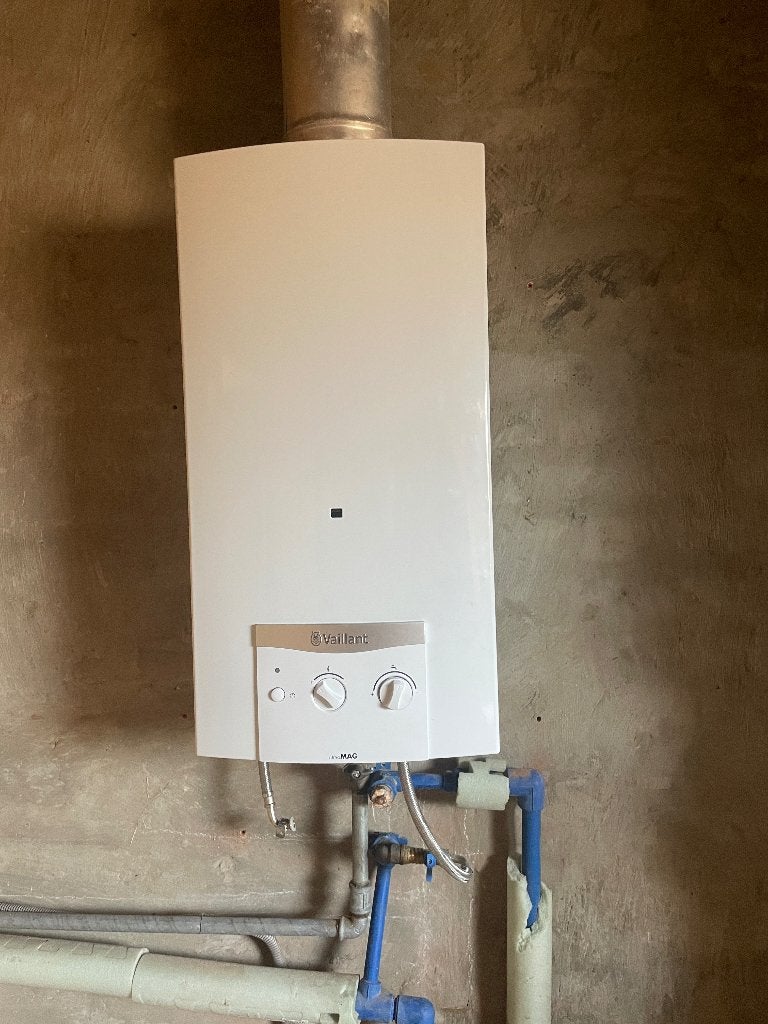 chauffe-eau instantané à eau chaude « Bulex », Bricolage & Construction, Chauffe-eau & Boilers, Comme neuf, Chauffe-eau, Gaz naturel