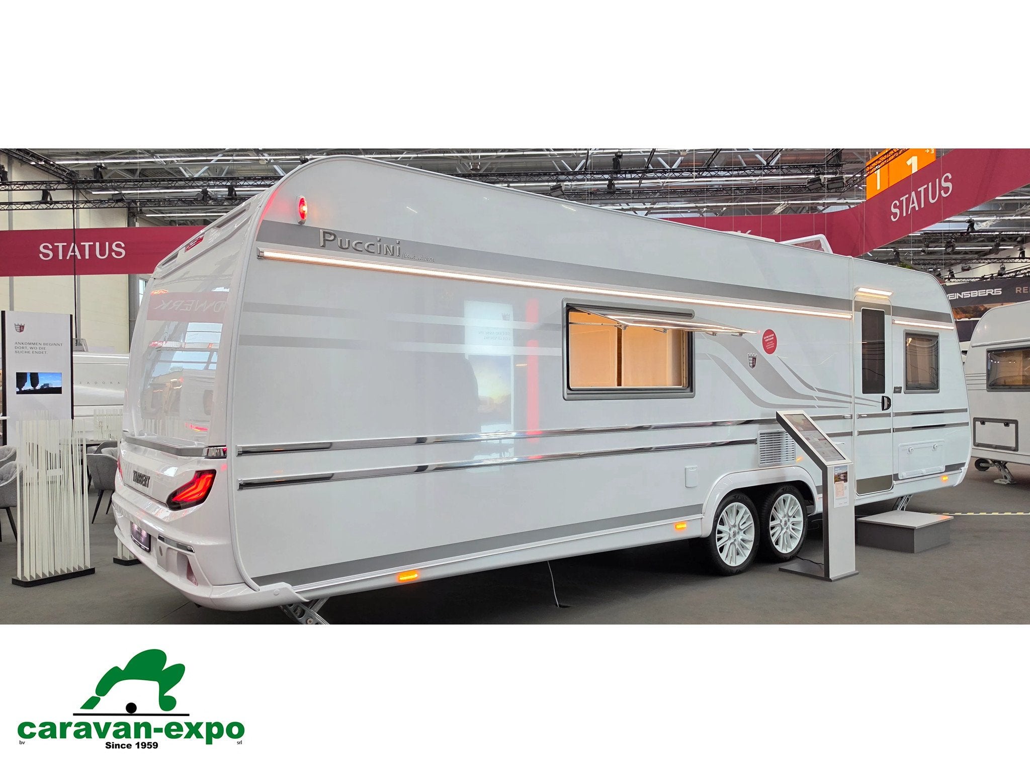TABBERT Puccini 750 HTD 2.5 FINEST EDITION 2027, Caravanes & Camping, Jusqu'à 4, Entreprise, Tabbert, 2000 kg et plus