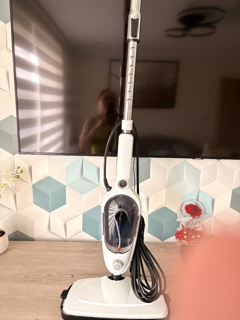 Stoom reiningen wit, Ophalen, Zo goed als nieuw, Stoomreiniger