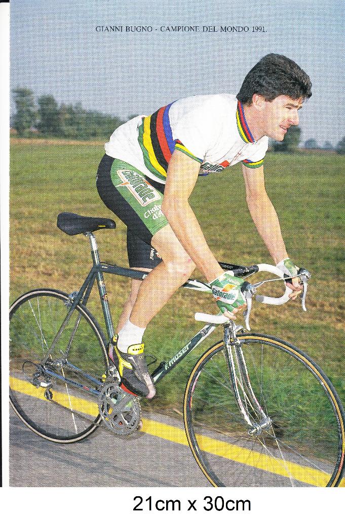 10 FOTO'S OP GROOT FORMAAT (21 cm x 30 cm) VAN FIETSERS, Ophalen of Verzenden, Nieuw, Overige typen