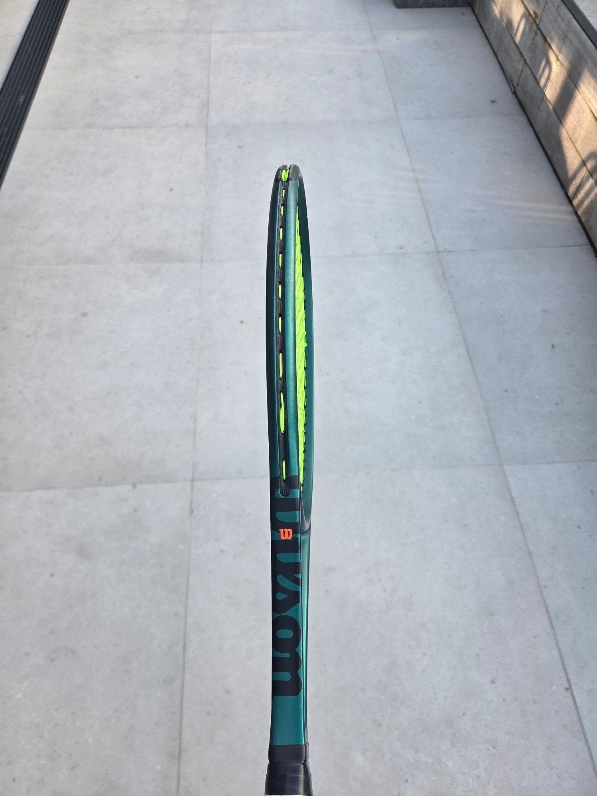 Wilson tennisracker Blade 98 V9, Sport en Fitness, Zo goed als nieuw, Wilson, Racket, Ophalen