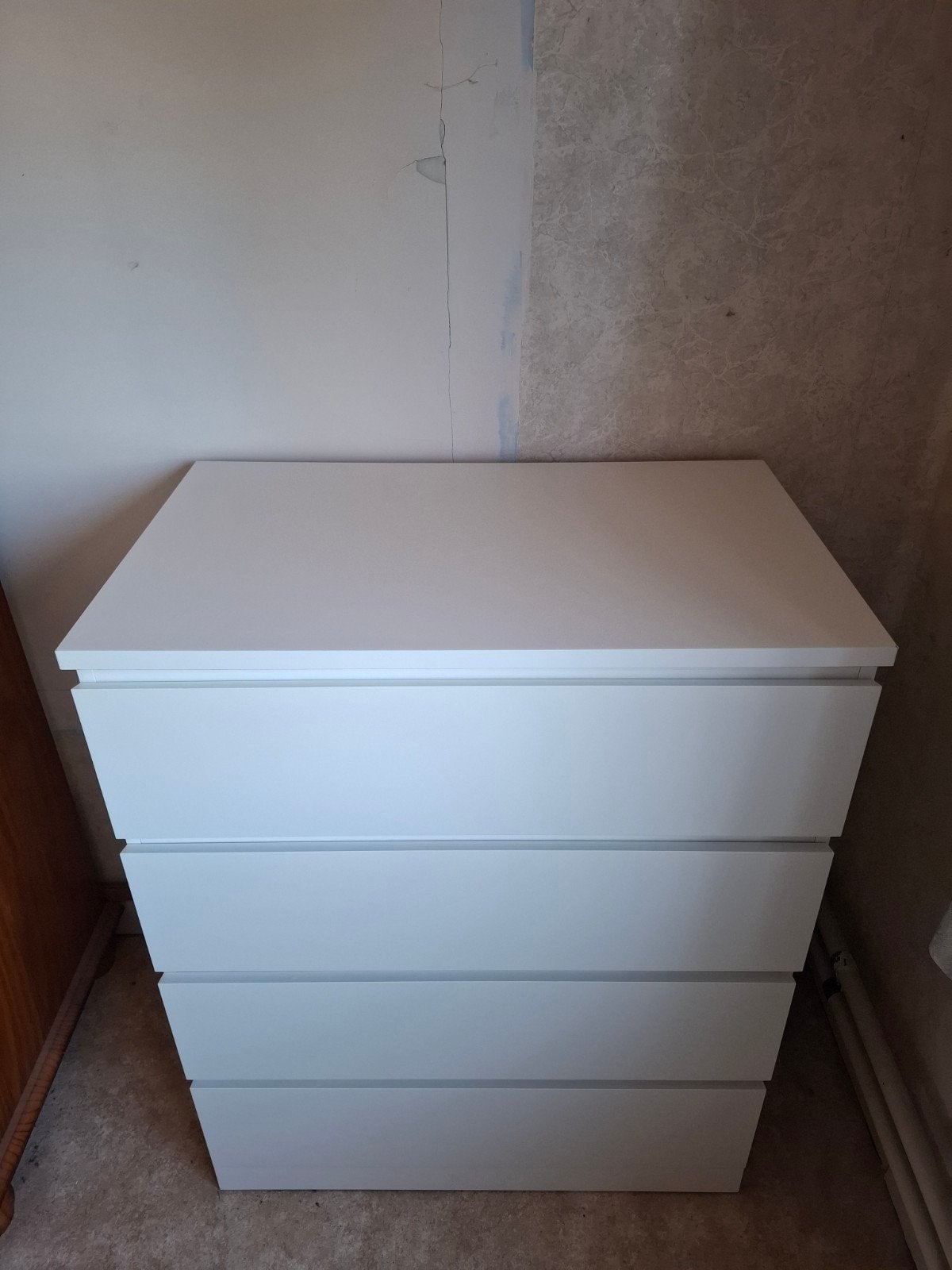2x IKEA Malm ladekast 4 laden, 3 of 4 laden, Ophalen, Zo goed als nieuw, Ikea