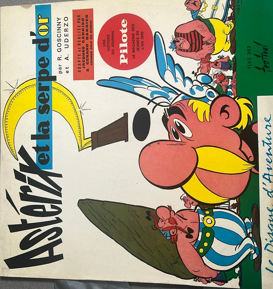 Vinyle asterix et la serpe d’or, Enlèvement ou Envoi, Comme neuf