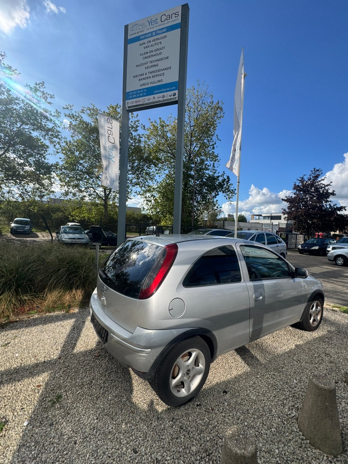 Opel corsa benzine met keuring en garantie, Argent ou Gris, Achat, 50 kW, Entreprise