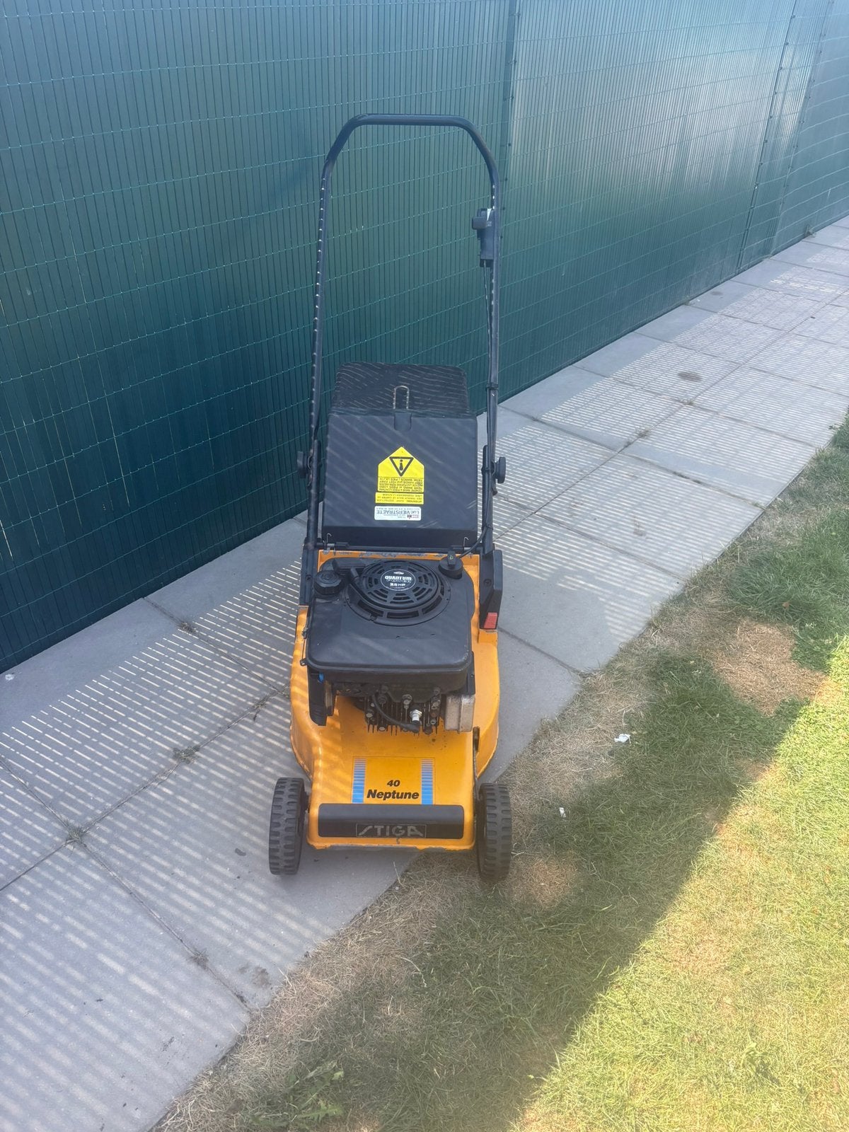Grasmaaier stiga, Tuin en Terras, Grasmaaiers, Ophalen, Zo goed als nieuw