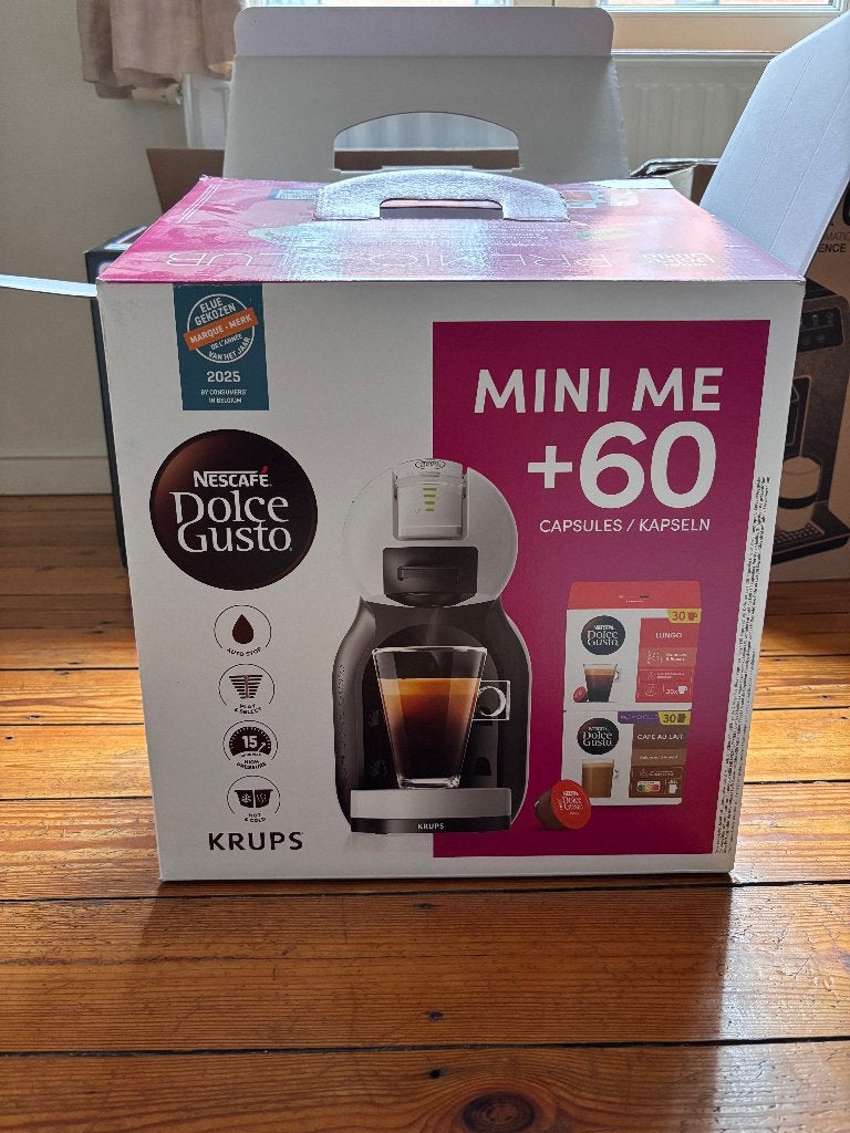 NESCAFÉ Dolce Gusto Mini Me Grise + 60 capsules offertes, Neuf, Machine à espresso, Enlèvement ou Envoi, Dosettes et capsules de café