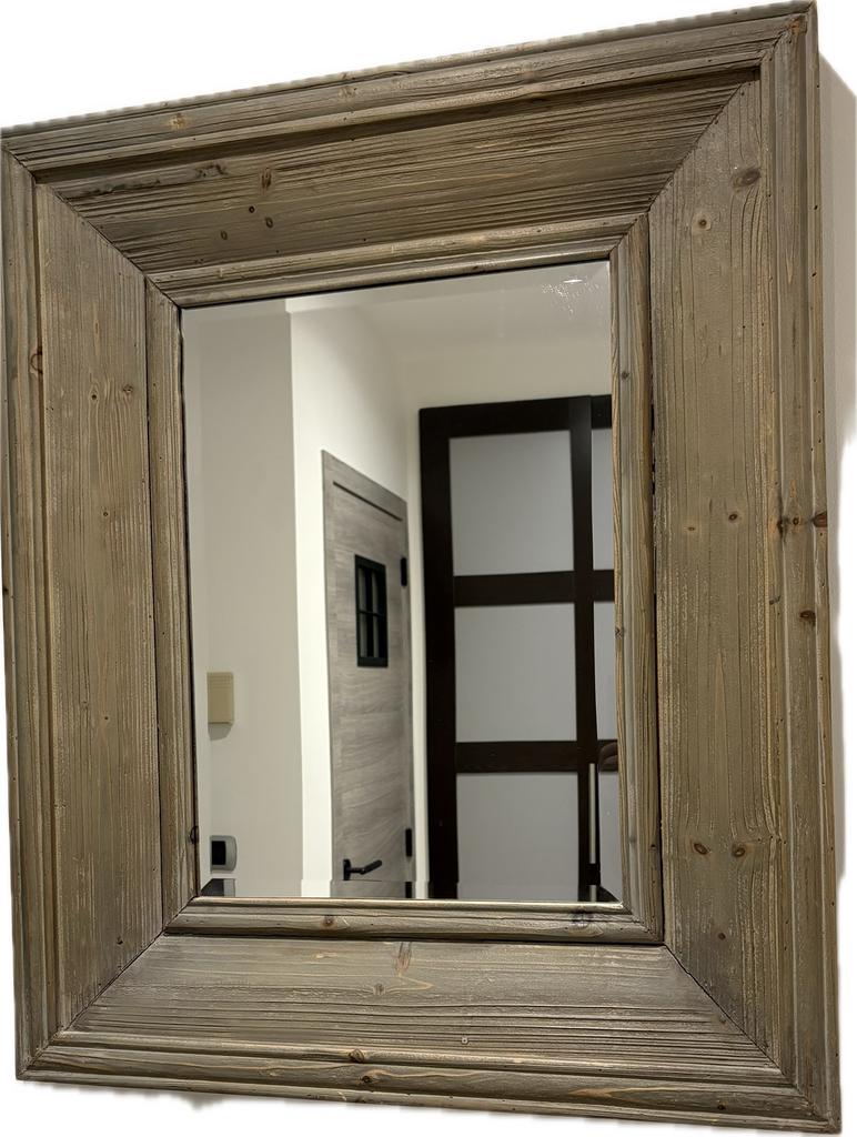 Miroir en chêne, Maison & Meubles, Accessoires pour la Maison | Miroirs, Enlèvement, Comme neuf