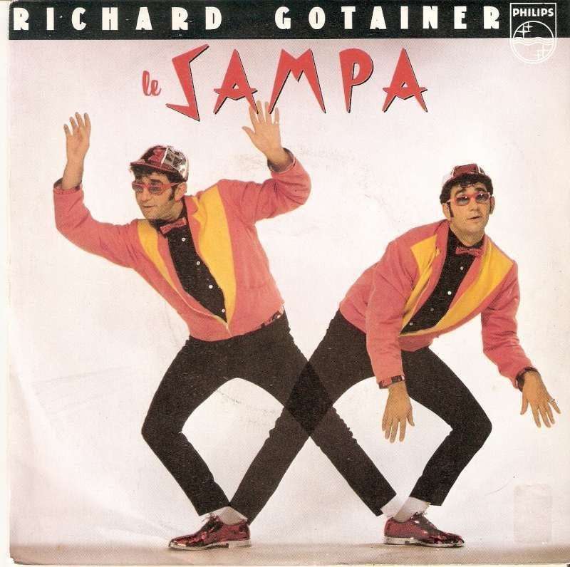 Single Richard Gotainer - Le Sampa, Enlèvement ou Envoi, Comme neuf, Pop