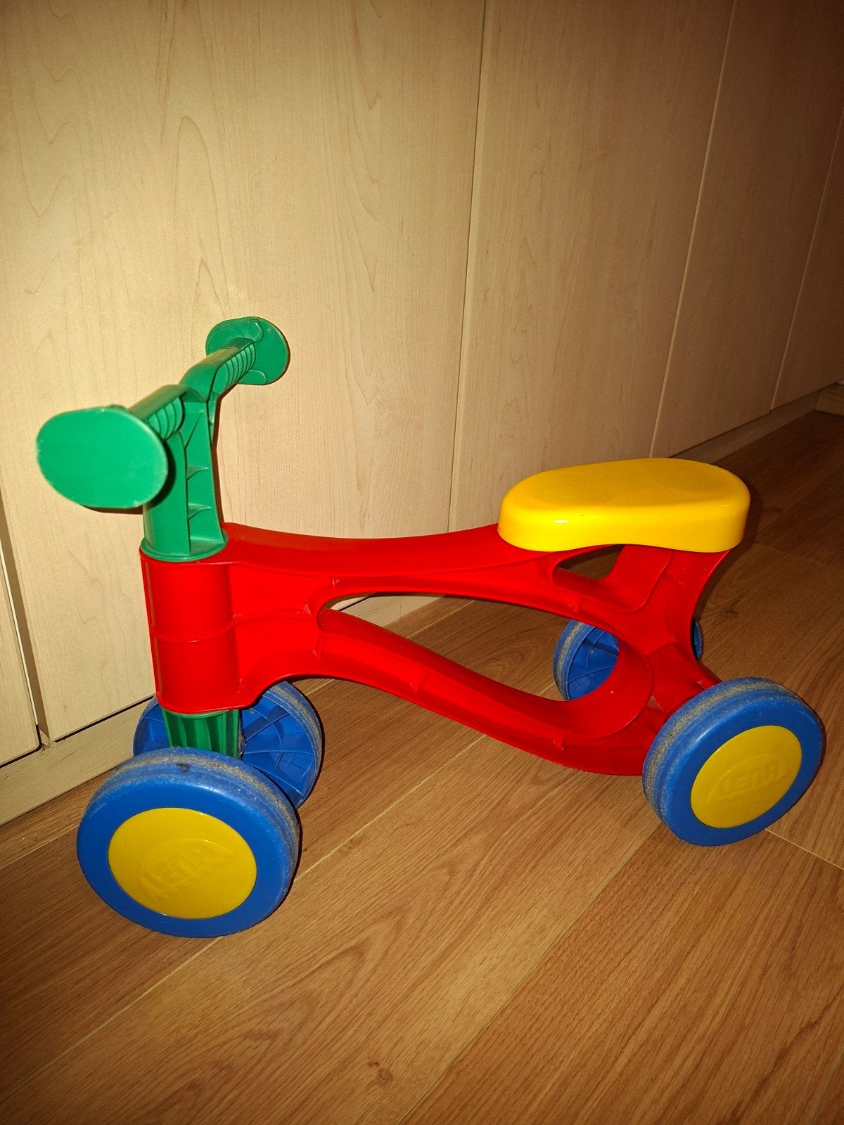 Loopfiets, Ophalen, Loopfiets