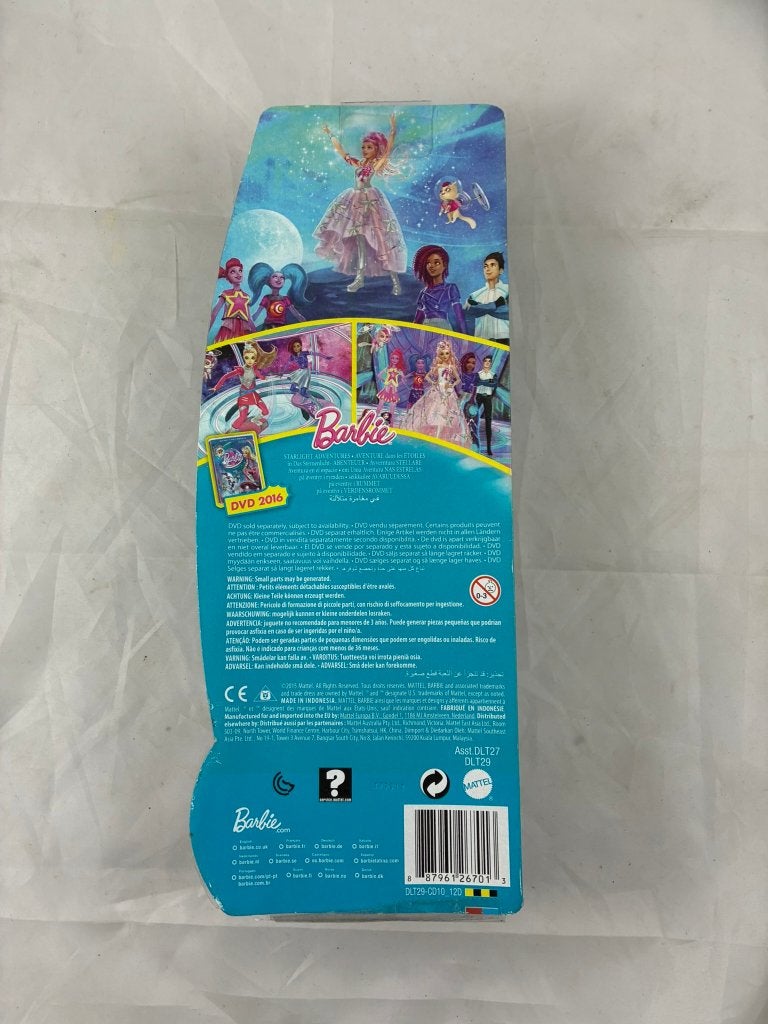 Barbie Star Light Adventure - Sal-lee Pop Mattel (DLT29) New, Kinderen en Baby's, Ophalen of Verzenden, Zo goed als nieuw, Barbie