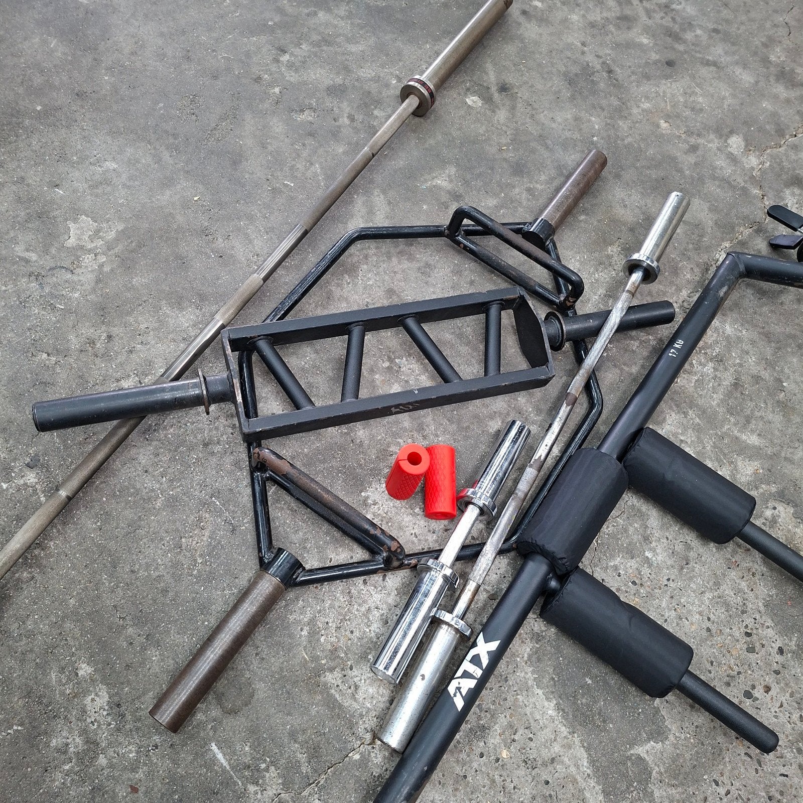 Verschillende Olympische Barbells Atx, Multi, Hex Bar, Ophalen
