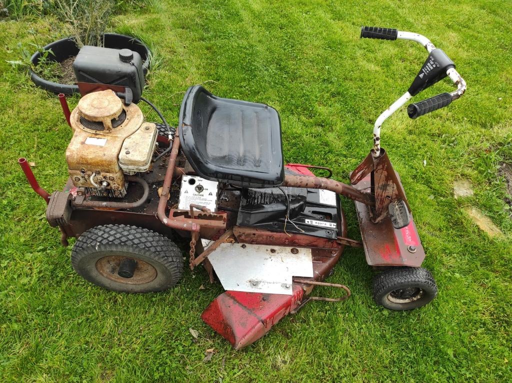 Oldtimer zitmaaier Snapper bwj 1978, Enlèvement