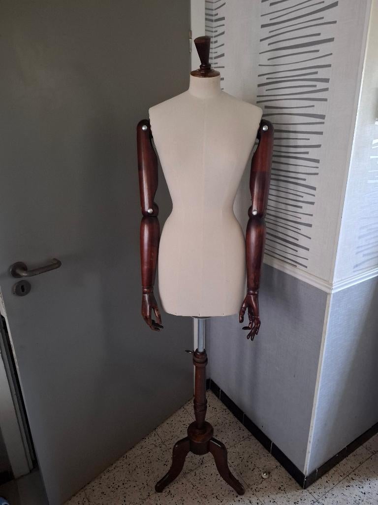 Mannequin, Maison & Meubles, Enlèvement, Utilisé, Brun, Bois