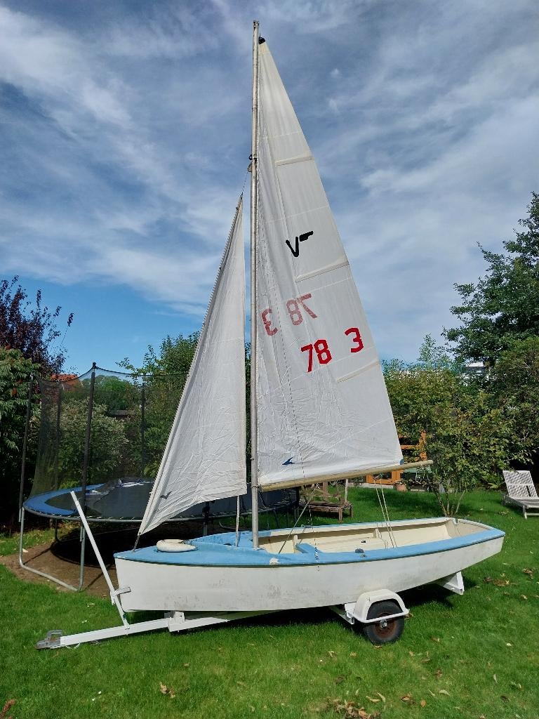 Zeilboot Vaurien, Ophalen, Geen motor, Gebruikt, Overige typen