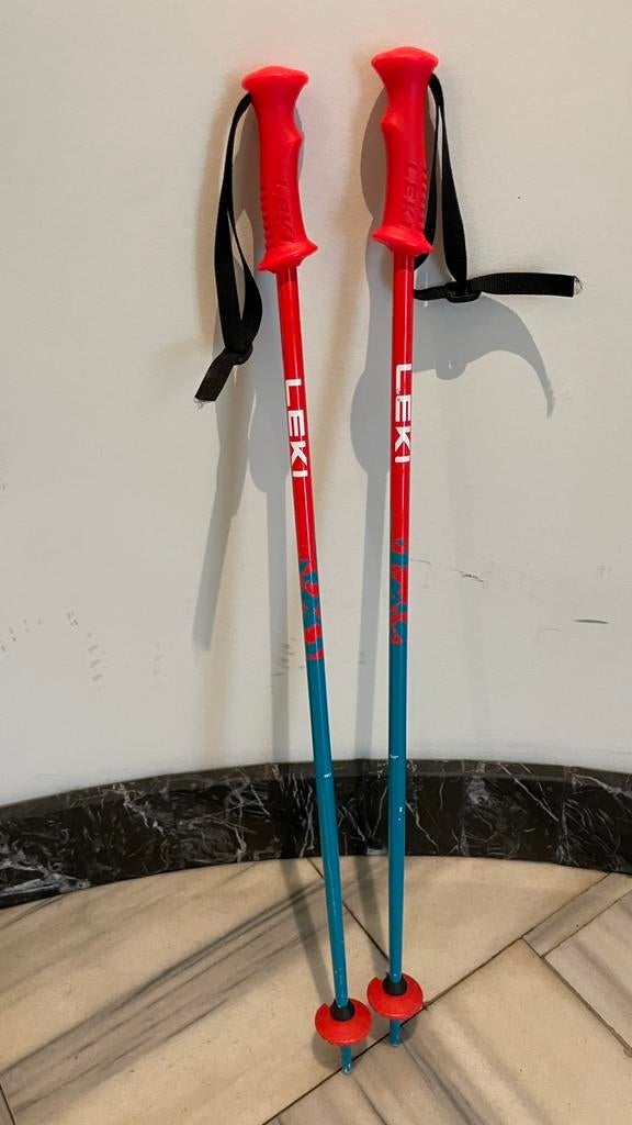 Skistokken leki 80cm, Sport en Fitness, Skiën en Langlaufen, Ophalen of Verzenden, Zo goed als nieuw