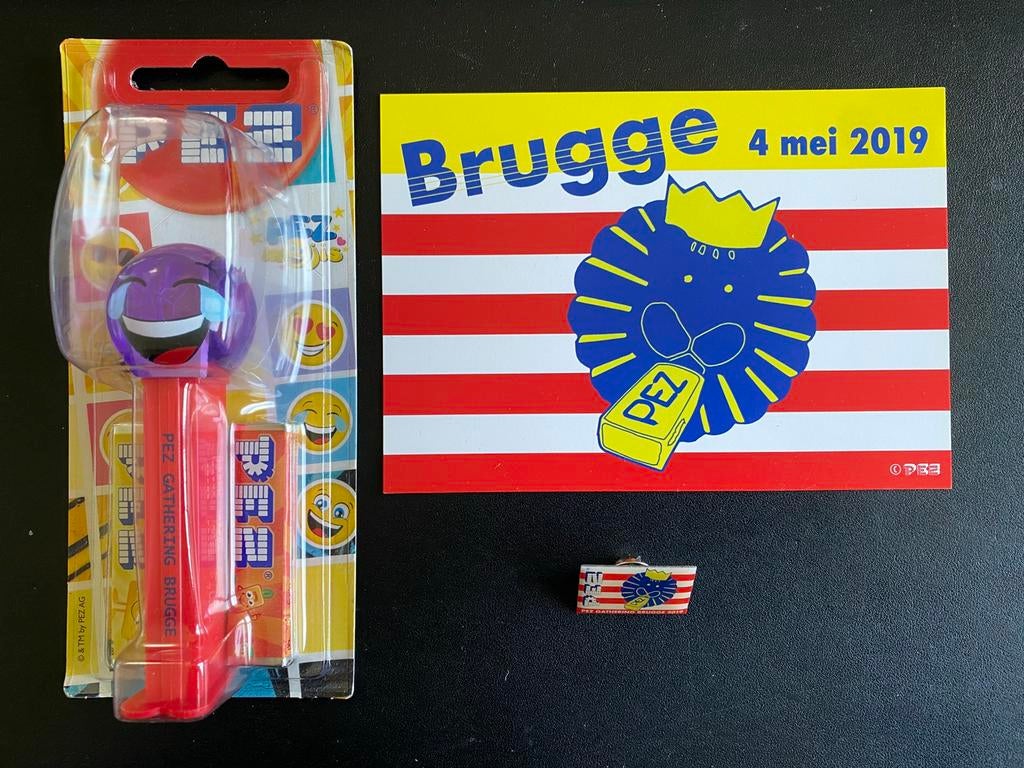 Pin carte postale et pez Pez convention belge de Pez 2019, Enlèvement ou Envoi, Neuf