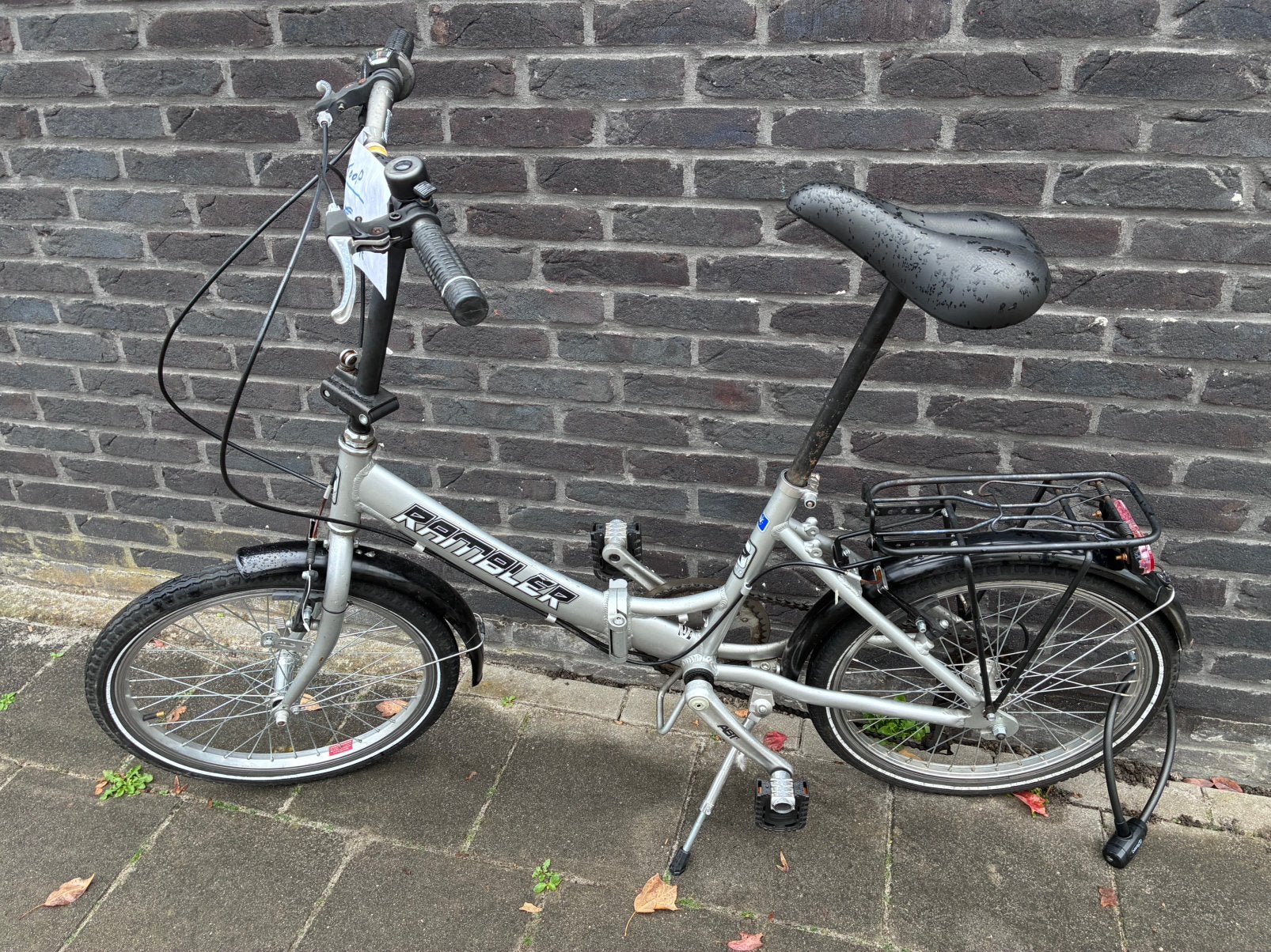 Plooifiets, Ophalen, Gebruikt, Velgrem, Versnellingen