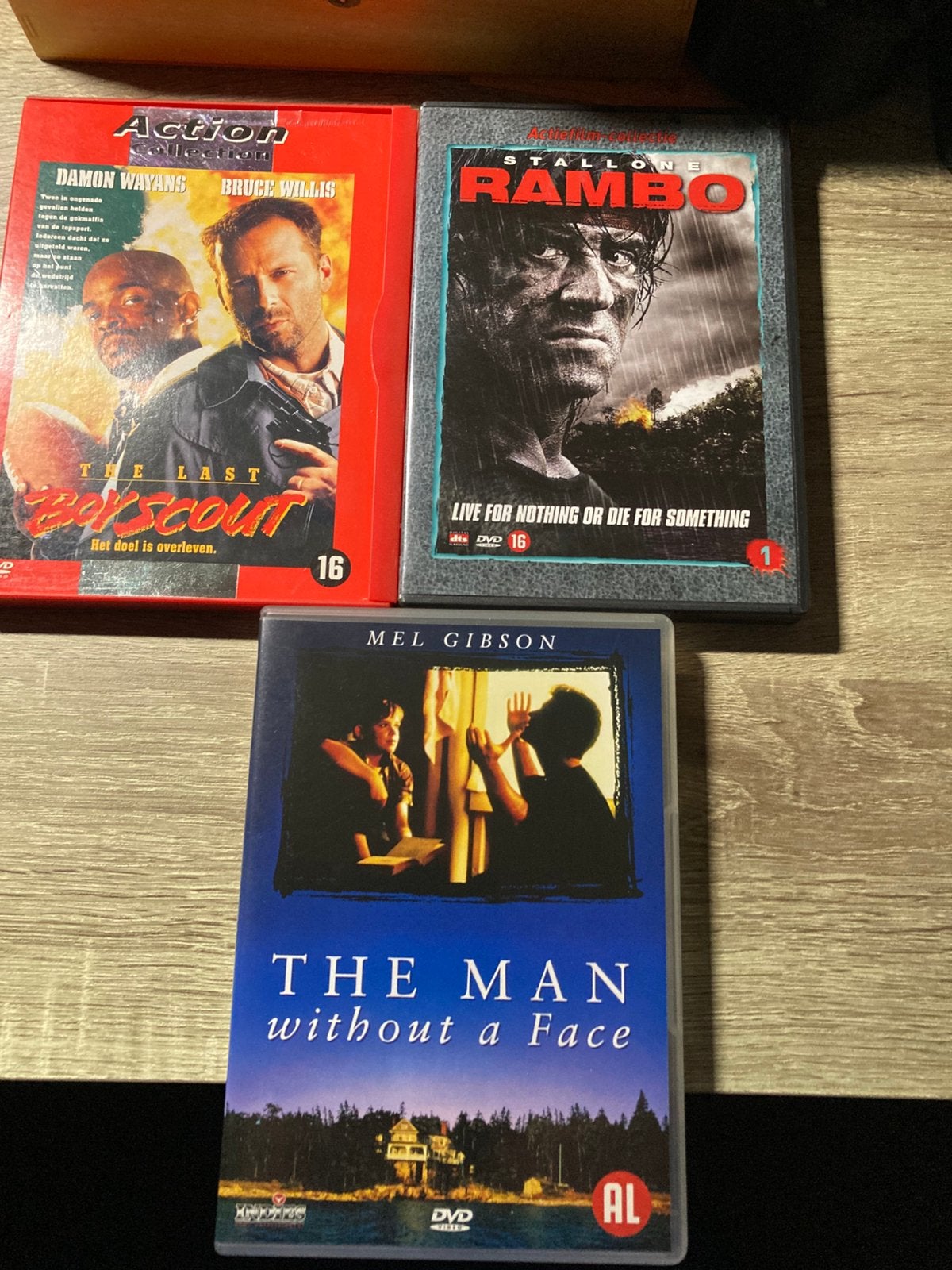 Dvd, 3 stuks, Verzenden, Zo goed als nieuw, Actie