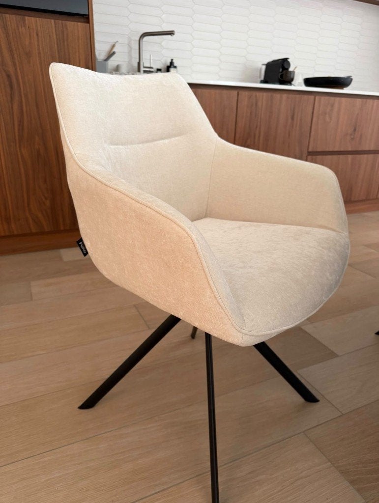 eetkamerstoelen, Maison & Meubles, Comme neuf, Enlèvement, Cinq, Six Chaises ou plus, Blanc