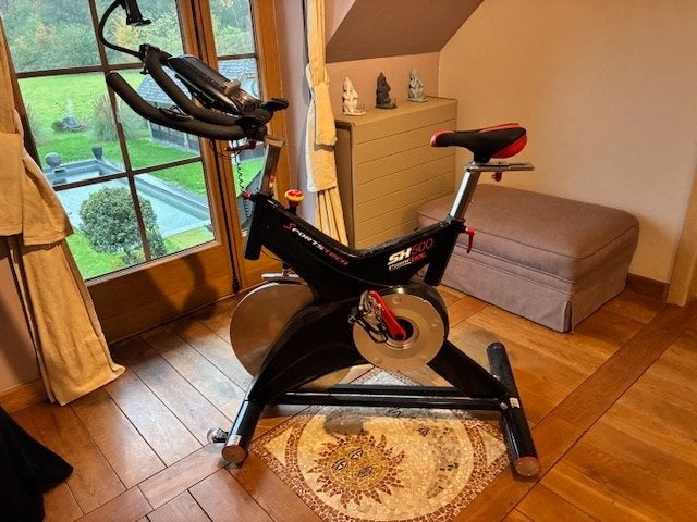 Vélo de spinning SPORTSTECH SX500 Prime Line – 250 €, Sports & Fitness, Enlèvement, Utilisé, Métal, Vélo de spinning