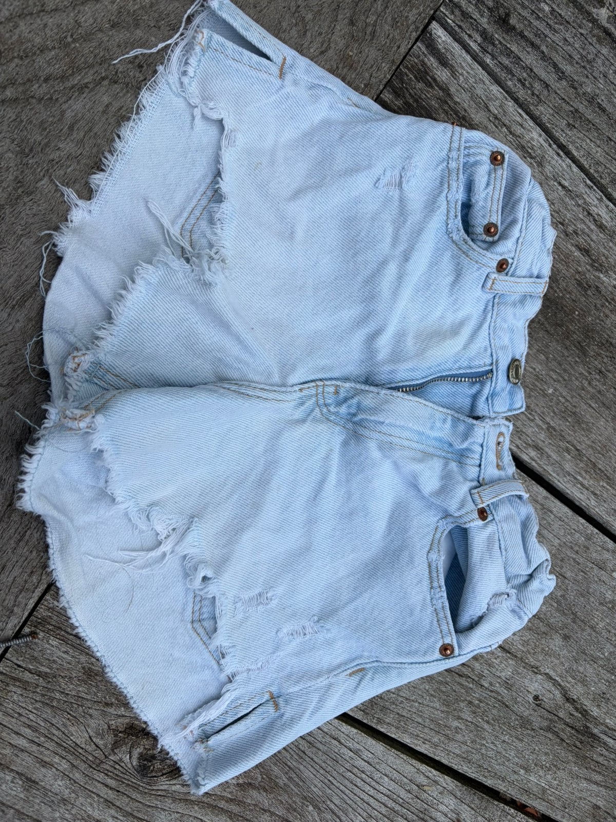 Short jeans enfants fille 9ans 134cm, Enfants & Bébés, Enlèvement, Comme neuf, Fille