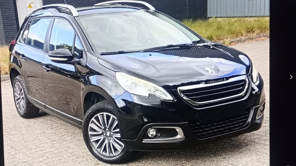 Peugeot 2008, mooie staat, vele opties!, Auto's, Peugeot, Voorwielaandrijving, Stof, Zwart, Bedrijf