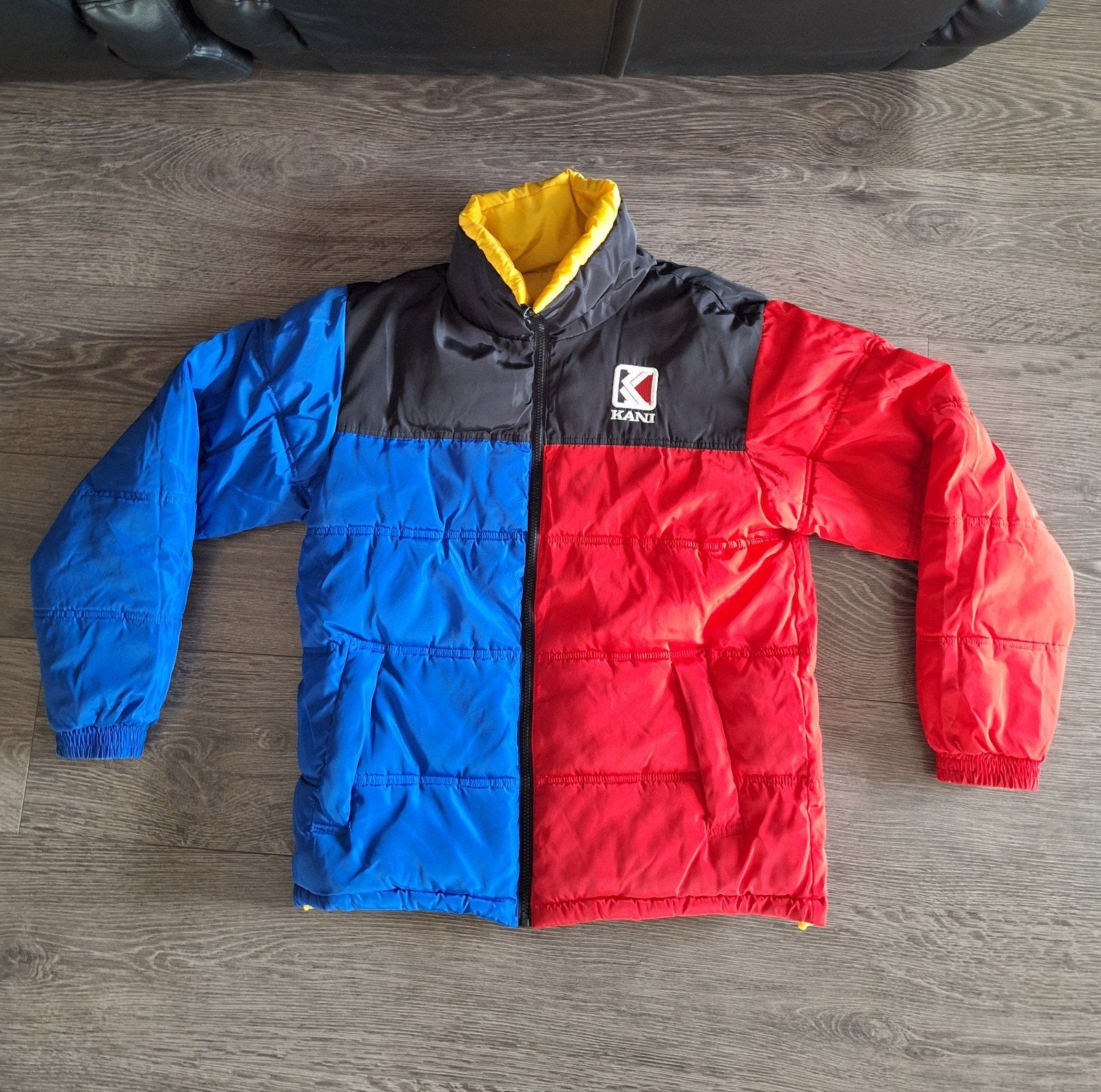 Pufferjas size M, Kleding | Heren, Jassen | Winter, Ophalen of Verzenden, Zo goed als nieuw, Karl Kani, Maat 48/50 (M)
