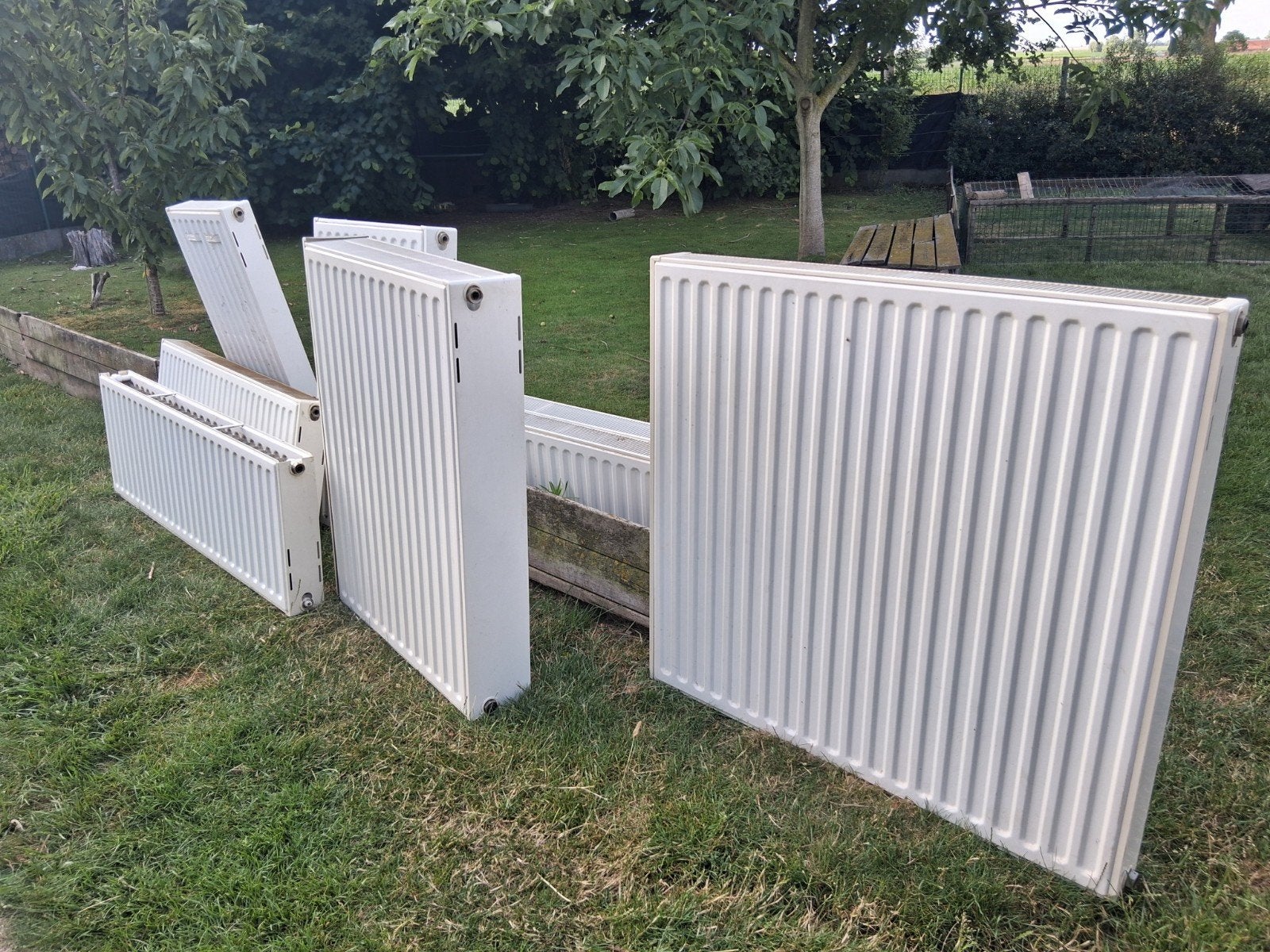 Plaatradiatoren, Bricolage & Construction, Chauffage & Radiateurs, Utilisé, Radiateur, Enlèvement