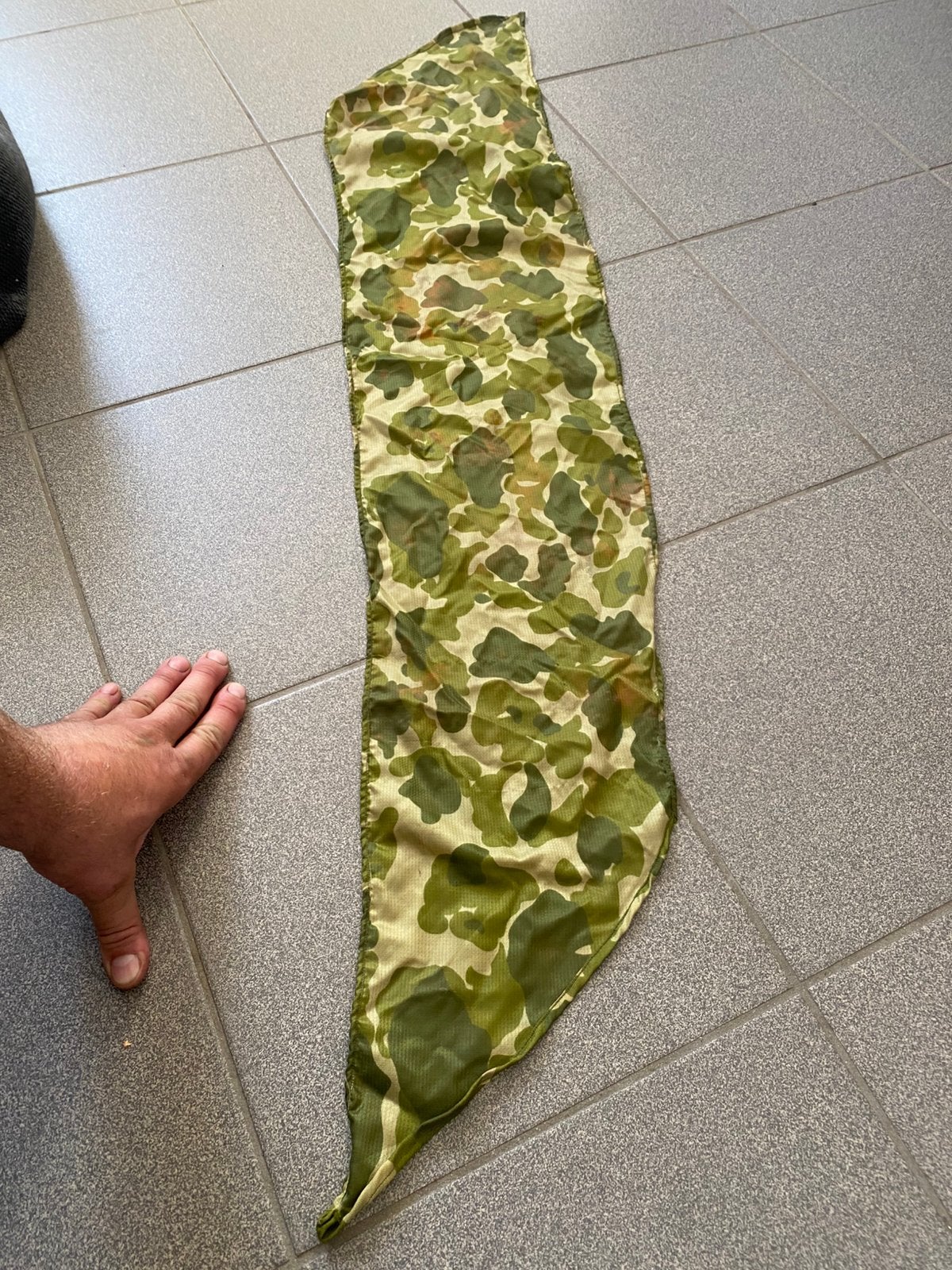 Morceau parachute US foulard, Collections, Enlèvement ou Envoi