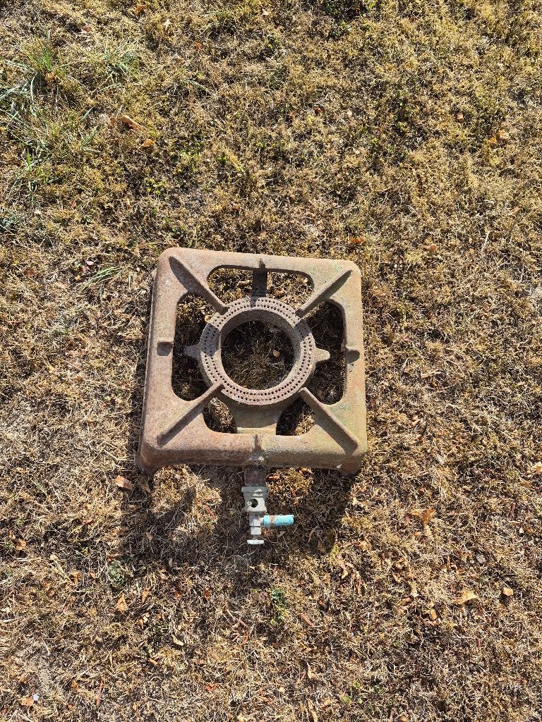 Réchaud gaz, Enlèvement, Utilisé