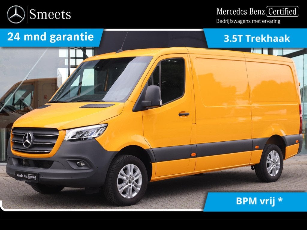 Mercedes-Benz Sprinter 317 CDI L2H1 LED LM VELGEN 3.5T TREKH, Autos, Achat, Euro 6, Entreprise, Diesel