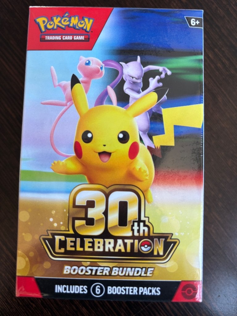 Pokemon 30th celebration booster bundle, Ophalen of Verzenden, Zo goed als nieuw, Booster