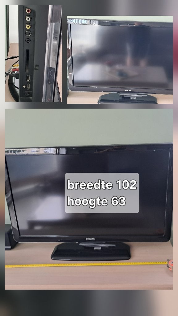 tv Philips, Ophalen, Philips, Gebruikt, 50 Hz