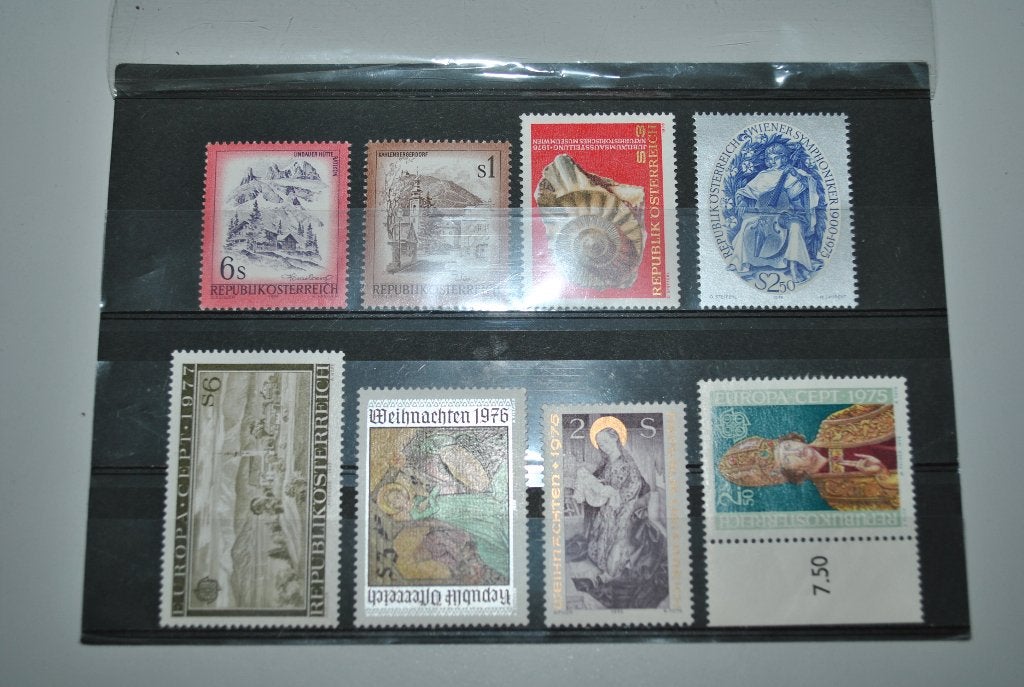 Autriche 1975/77 MNH, Postzegels en Munten, Verzenden, Postfris