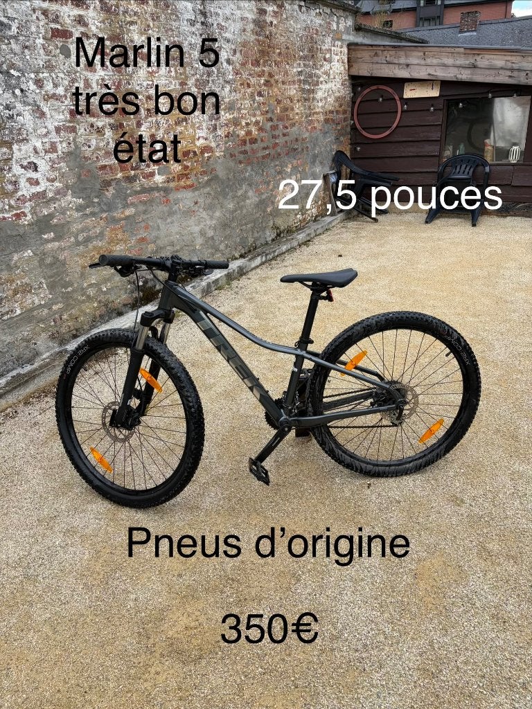 Trek marlin 5, Gebruikt, Hardtail, Heren, Schijfrem
