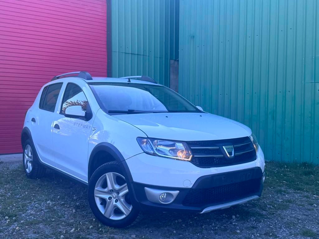 Dacia Sandero Stepway, Auto's, Zwart, Wit, Bedrijf, 5 deurs