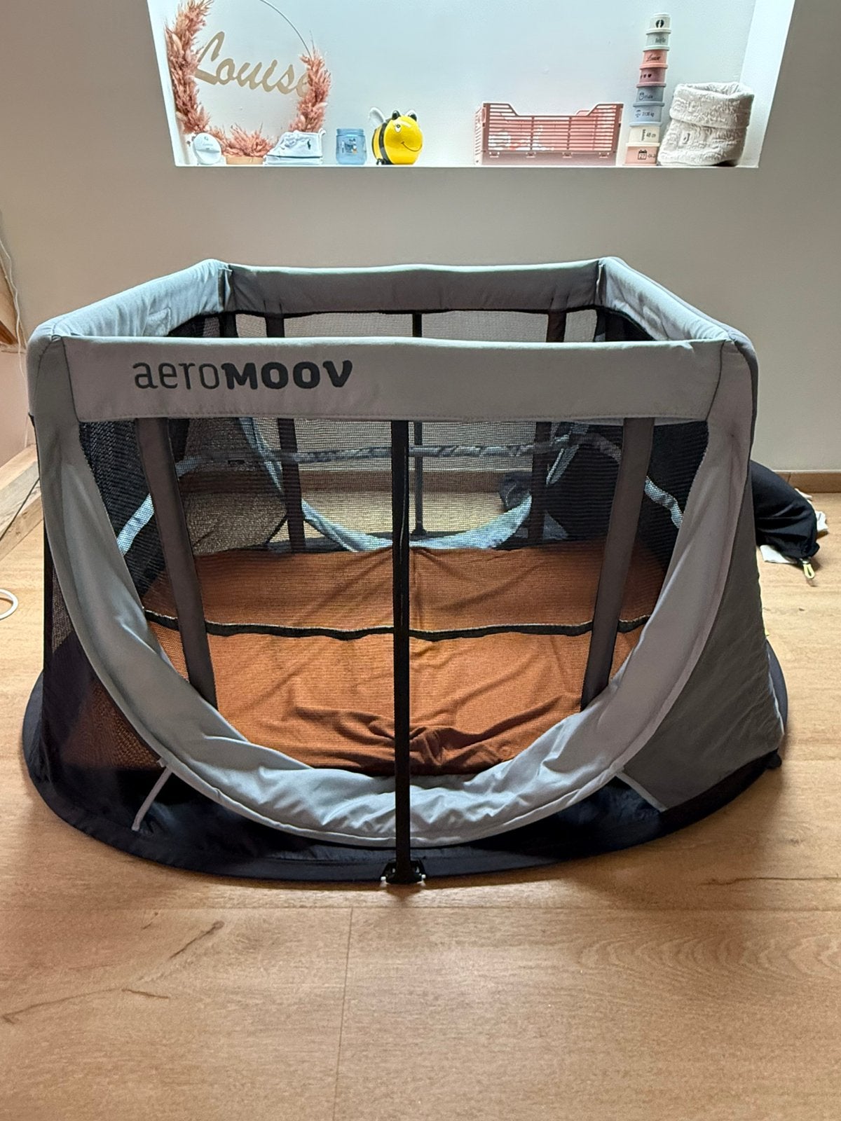 Reisbed aeromoov, Kinderen en Baby's, Ophalen, Zo goed als nieuw, Reisbedje