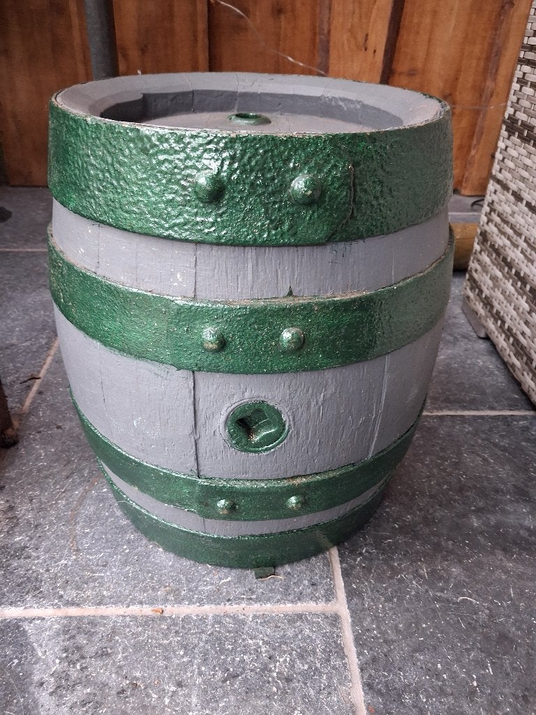 houten vat oud, Ophalen