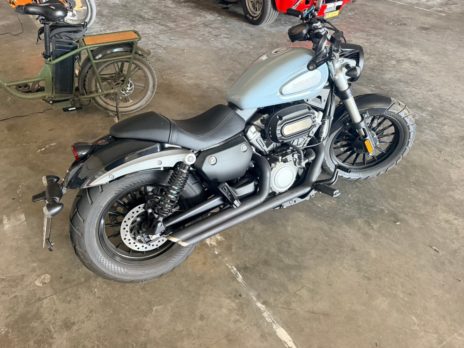 Benda 125 Avenger, Motos, Enlèvement, 2 cylindres, Jusqu'à 11 kW