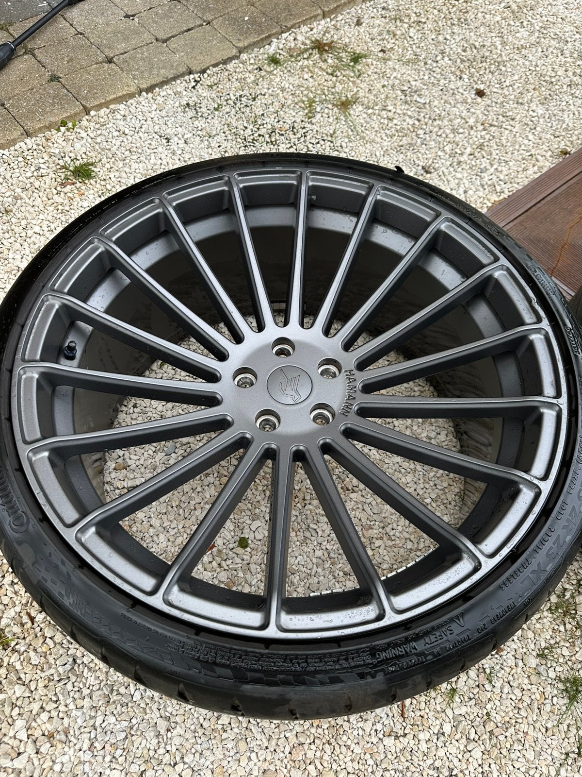 Jantes Hamann Anniversary Evo Graphite Grey 11x23 BMW X5M, Autos : Pièces & Accessoires, Pneus & Jantes, Enlèvement, Jante(s)