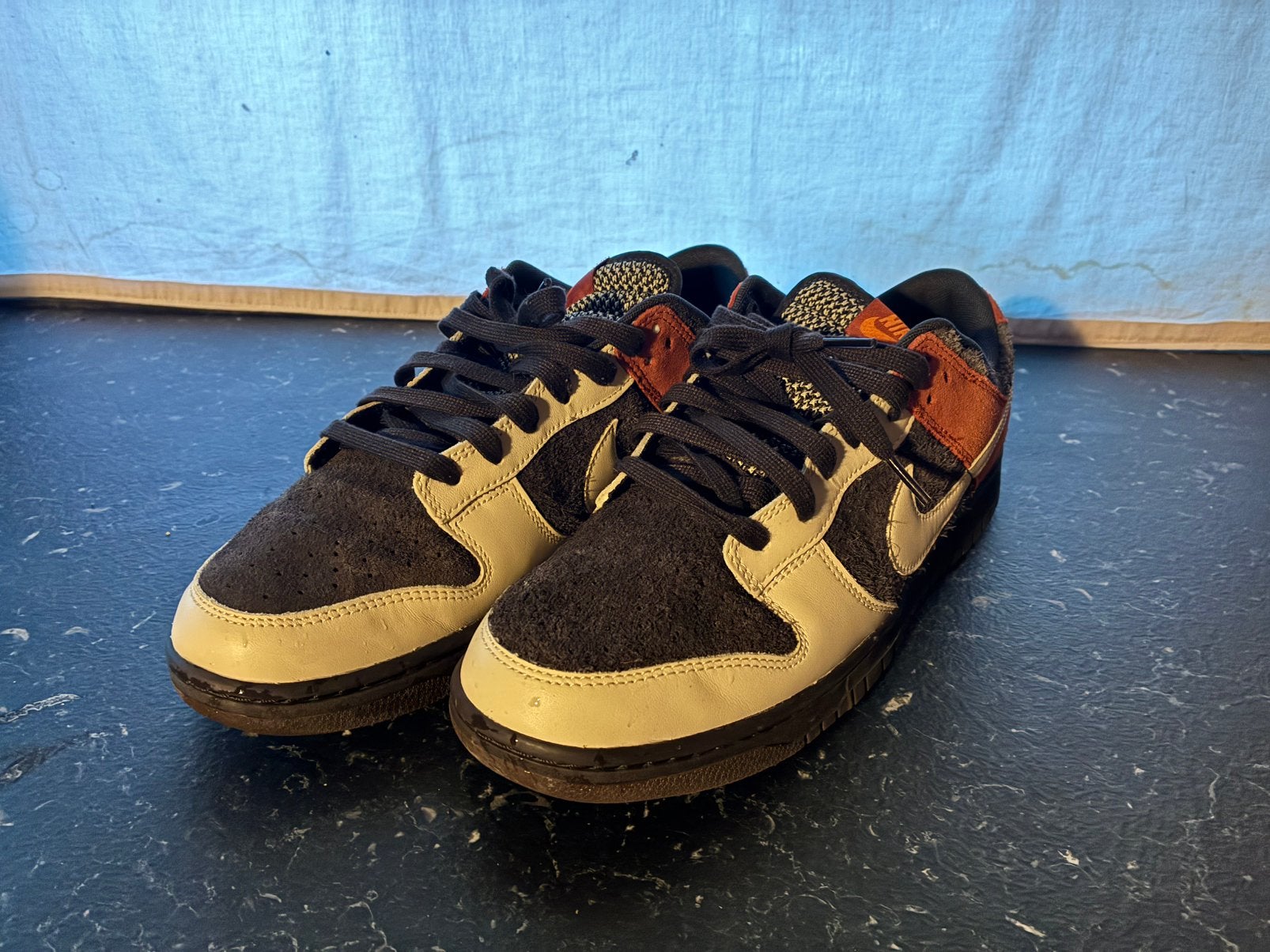 Nike dunk low sneakers heren maat 46, Neuf, Enlèvement ou Envoi, Baskets, Noir