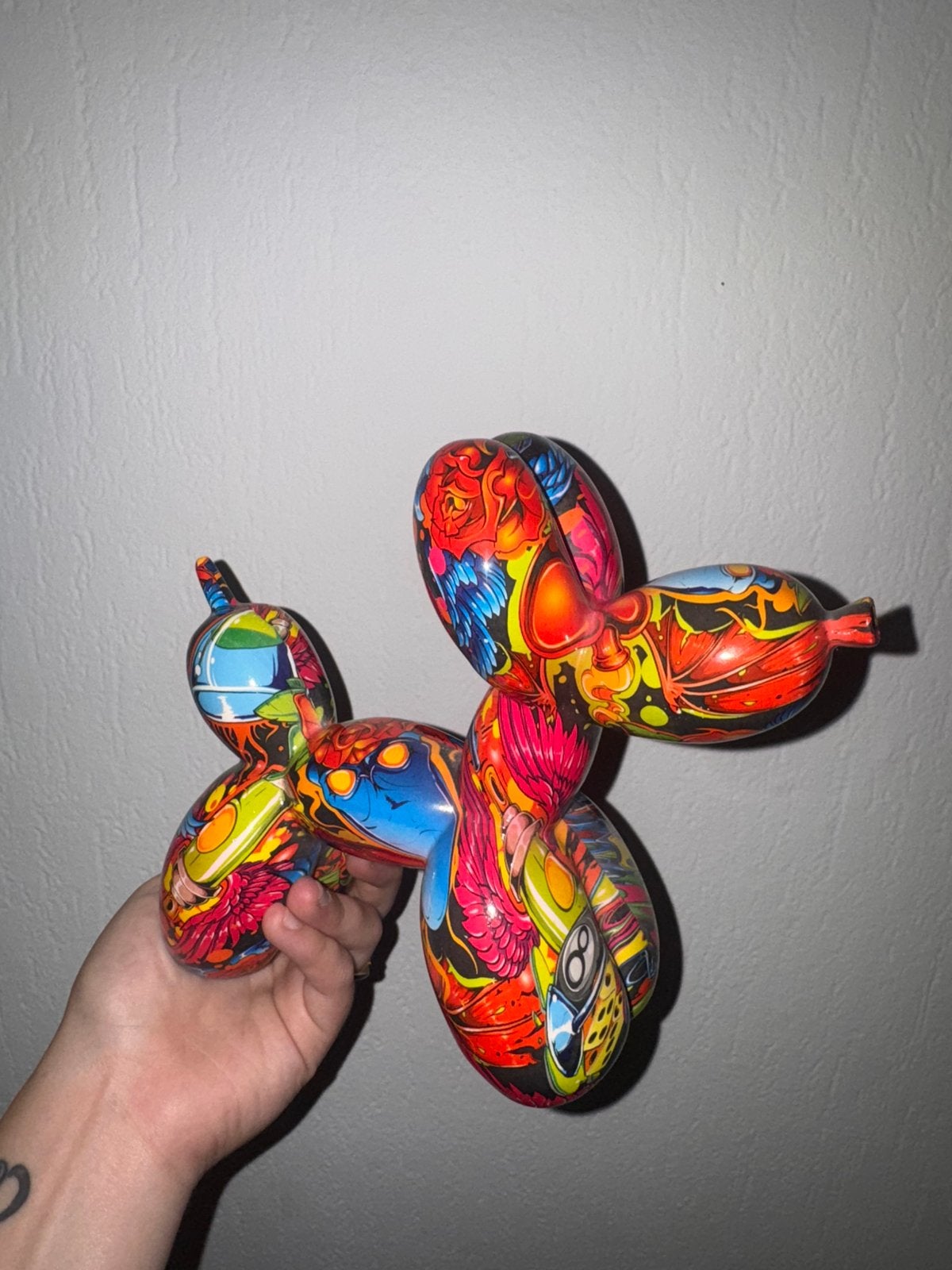 Kleurrijke Balloon Dog – Pop Art decoratie, Antiek en Kunst, Ophalen of Verzenden, Beeld