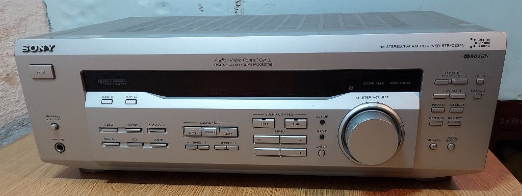 HC Sony STR-DE245 Ampli AV Tuner, Audio, Tv en Foto, Gebruikt, Ophalen of Verzenden, 5.1-systeem, Sony