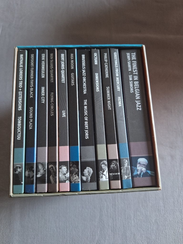 Cd box the finest in belgian jazz, CD & DVD, CD | Jazz & Blues, Enlèvement ou Envoi, Comme neuf, Coffret, Jazz