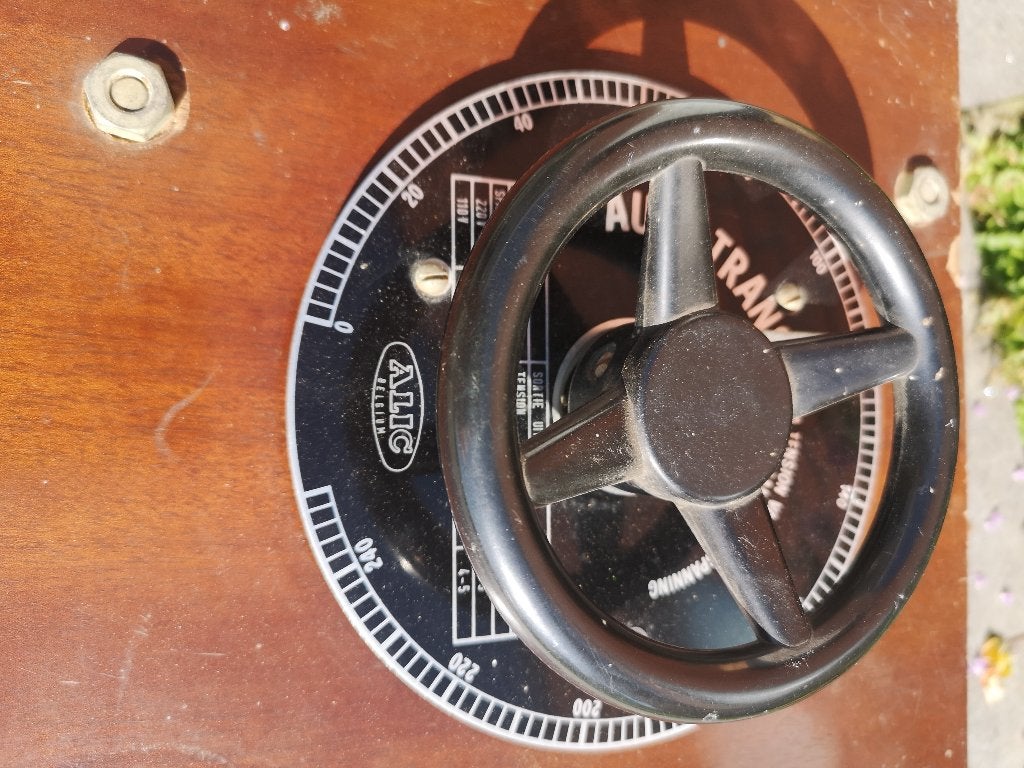 Transformateur de voiture Variac 3 kVA, Enlèvement, Utilisé